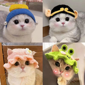 Pet Hat Manufacturer - OEM/ODM Custom Acrylic Crocheted for Cat Hats