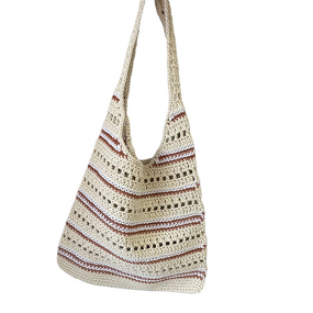 Crochet Bag Manufacturer - OEM/ODM Custom Retro Handmade Woven Beach Bag