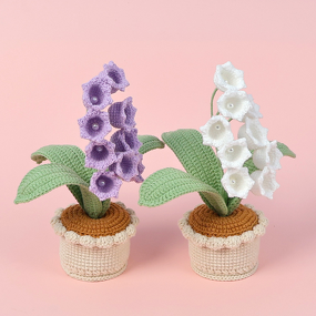 Crochet Flower Manufacturer - OEM/ODM Custom Lily Valley Wool Flowers