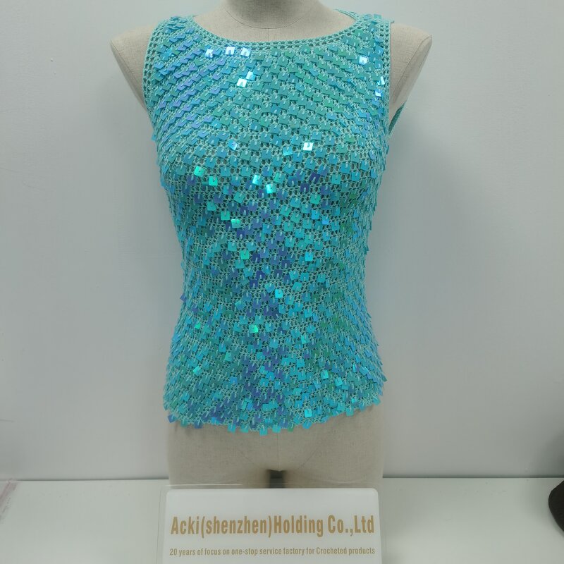 Crochet Top Manufacturer - OEM/ODM Custom Women's Casual Crop Tank