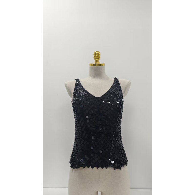 Crochet Camisole Manufacturer - OEM/ODM Custom Handmade Sequin Clothing