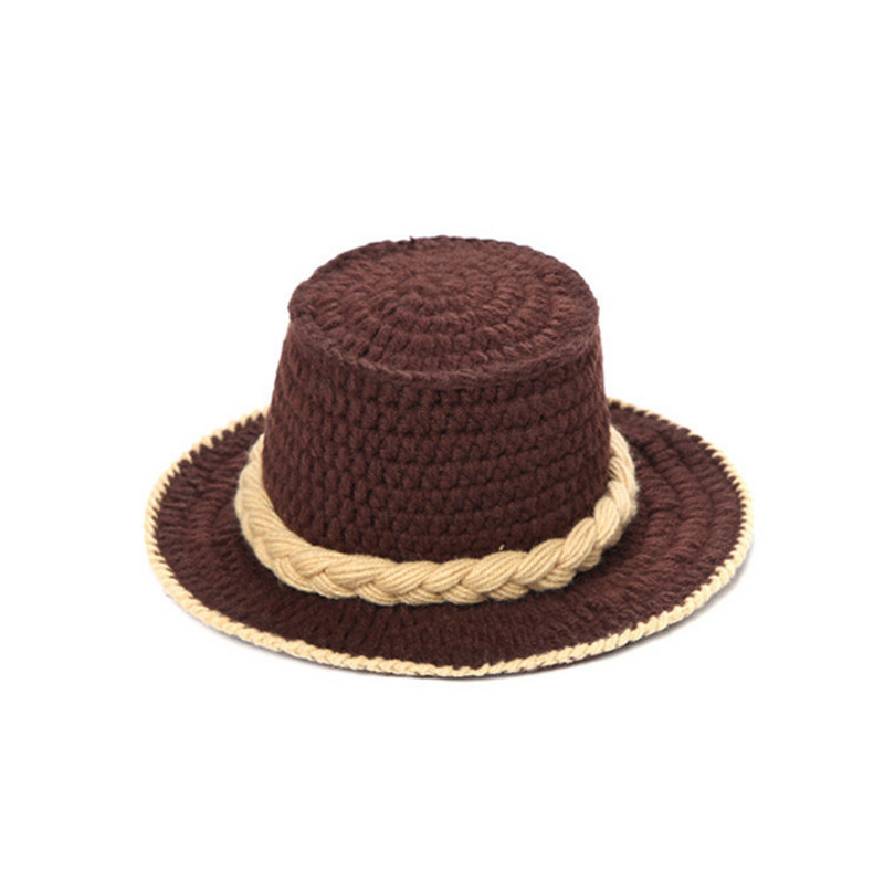 Crochet Costume Manufacturer - OEM/ODM Custom Handmade Cowboy Baby Photo