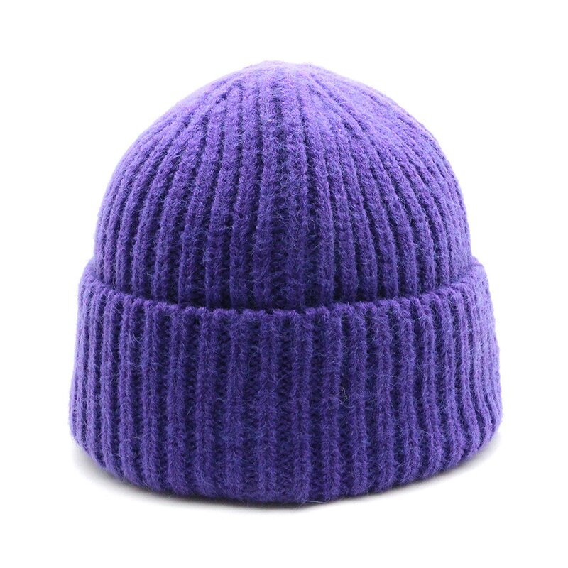 Knitted Hat Manufacturer - OEM/ODM Custom Solid Color Knitted Travel Hat
