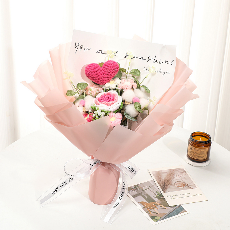 Crochet Rose Manufacturer - OEM/ODM Custom Handmade Wool Knitted Rose