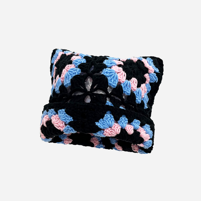 Wool Hat Manufacturer - OEM/ODM Custom Female Crocheted Granny Square Cat