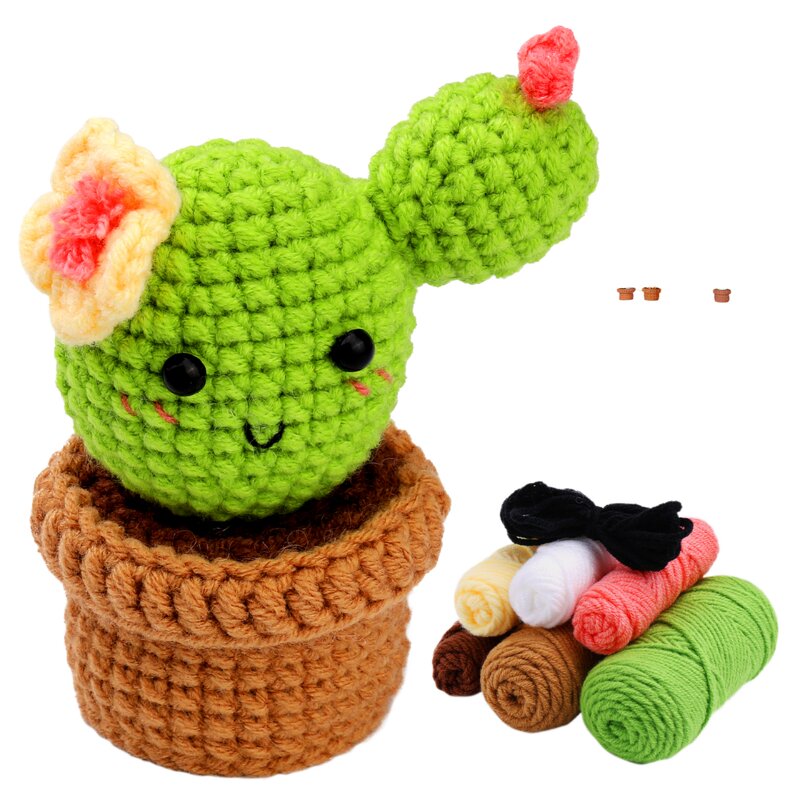 Pot Ornament Manufacturer - OEM/ODM Custom Sunflower Knitted Gift