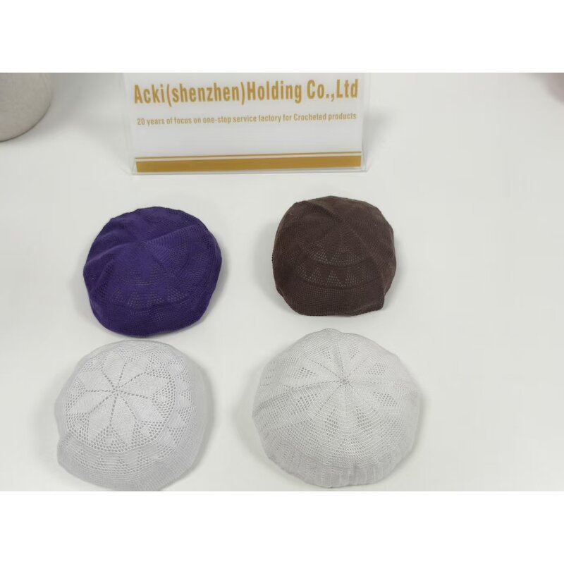 Prayer Cap Manufacturer - OEM/ODM Custom Handmade Crochet Muslim Cap