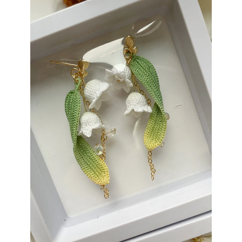 Crochet Earring Manufacturer - OEM/ODM Custom Knitting Handmade Flower Jewelry