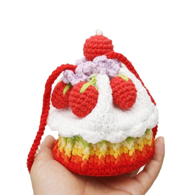 Crossbody Bag Manufacturer - OEM/ODM Custom Handmade Strawberry Cotton Bag