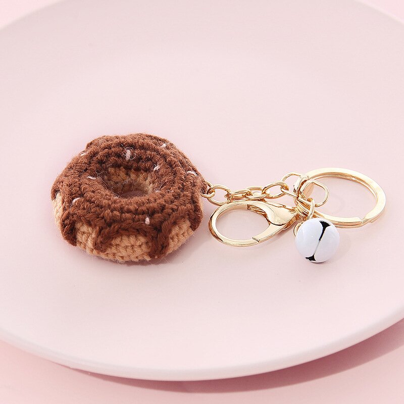 Keychain Manufacturer - OEM/ODM Custom Crochet Ball Soft Fruit Pendant