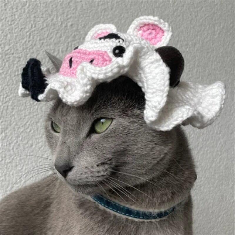 Crochet Hat Manufacturer - OEM/ODM Custom Pet Animal Cat Dog Photo Prop