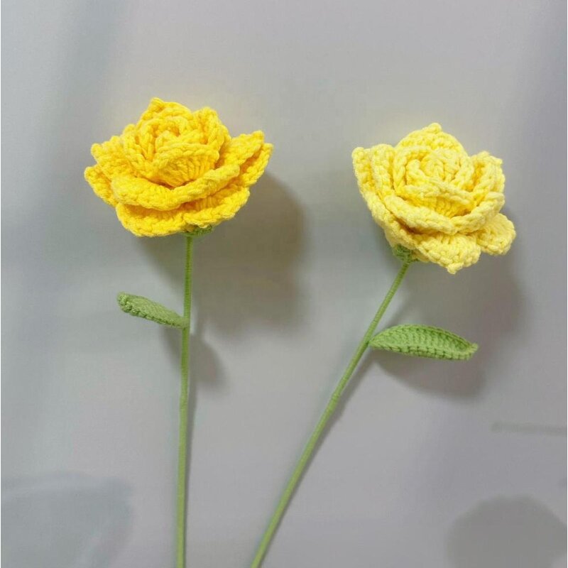 Crochet Rose Manufacturer - OEM/ODM Custom Handmade French Rose Finished