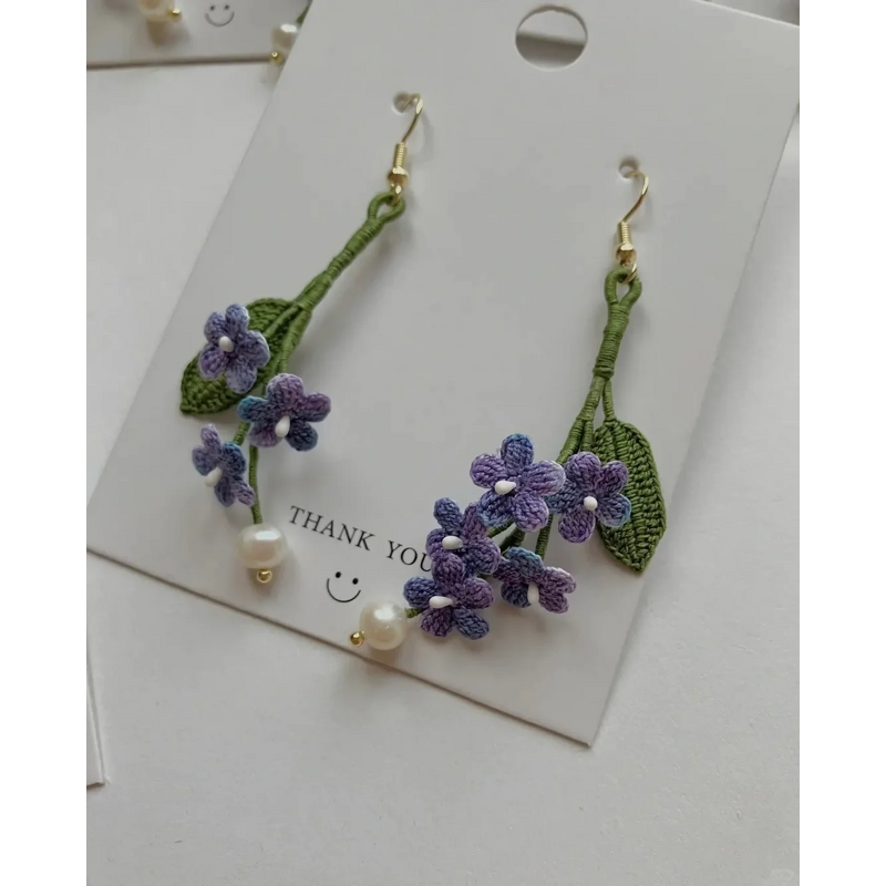 Crochet Earring Manufacturer - OEM/ODM Custom Cotton Flower Micro Hook