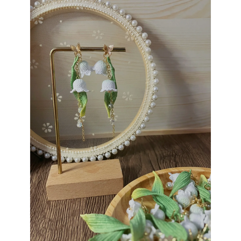Crochet Earring Manufacturer - OEM/ODM Custom Knitting Handmade Flower Jewelry