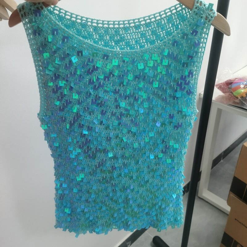 Crochet Top Manufacturer - OEM/ODM Custom Women's Casual Crop Tank