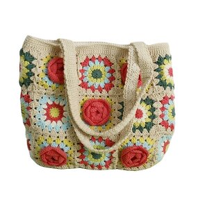 Shoulder Bag Manufacturer - OEM/ODM Custom Handmade Camellia Square Bag