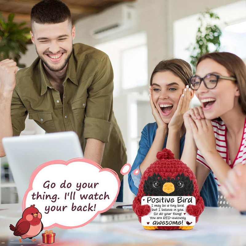 Crochet Doll Manufacturer - OEM/ODM Custom Positive Energy Bird Home Decor