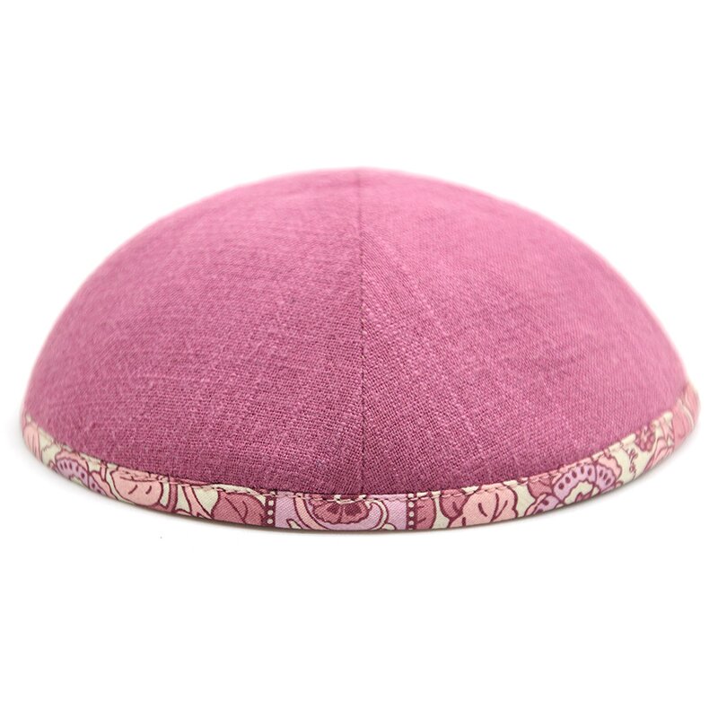 Kippa Manufacturer - OEM/ODM Custom Solid Color Cotton Hemp Jewish