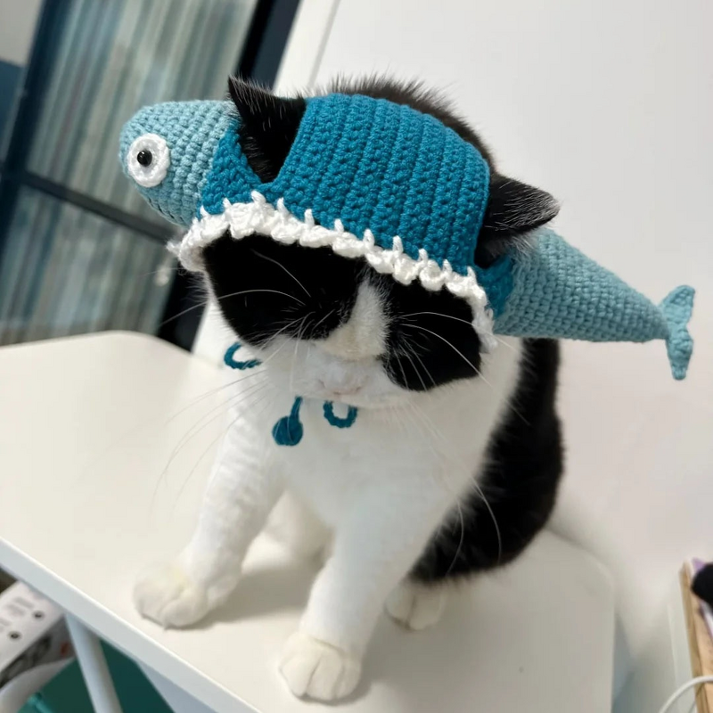 Crochet Toy Manufacturer - OEM/ODM Custom Cat Head Hat Children Gift