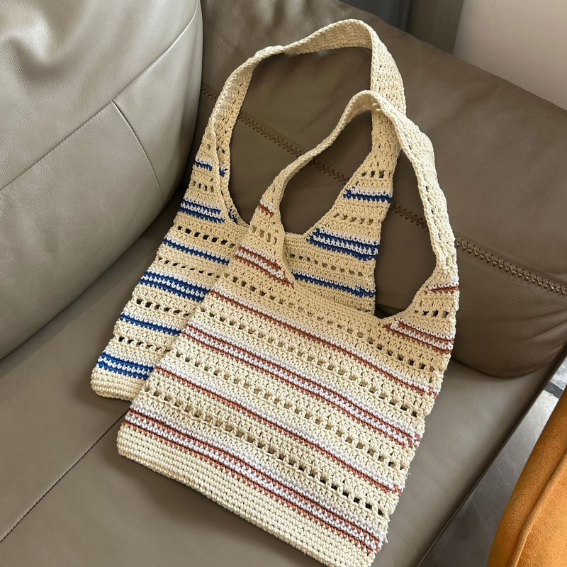 Crochet Bag Manufacturer - OEM/ODM Custom Retro Handmade Woven Beach Bag