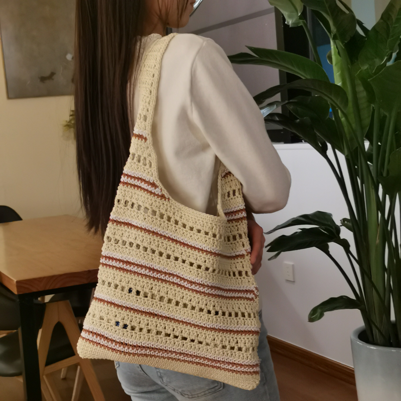 Crochet Bag Manufacturer - OEM/ODM Custom Retro Handmade Woven Beach Bag