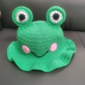 Bucket Hat Manufacturer - OEM/ODM Custom Crochet Red Strawberry Pattern