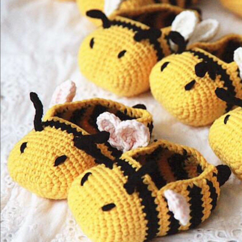 Baby Shoes Manufacturer - OEM/ODM Custom Handmade Knitted Little Bee
