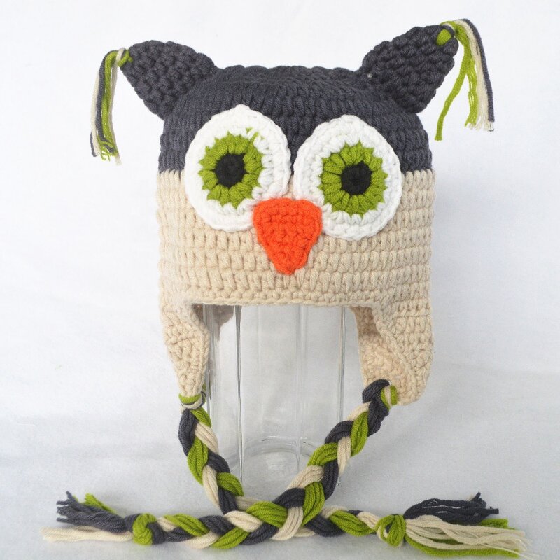 Crochet Hat Manufacturer - OEM/ODM Custom Winter Owl Milk Cotton Yarn