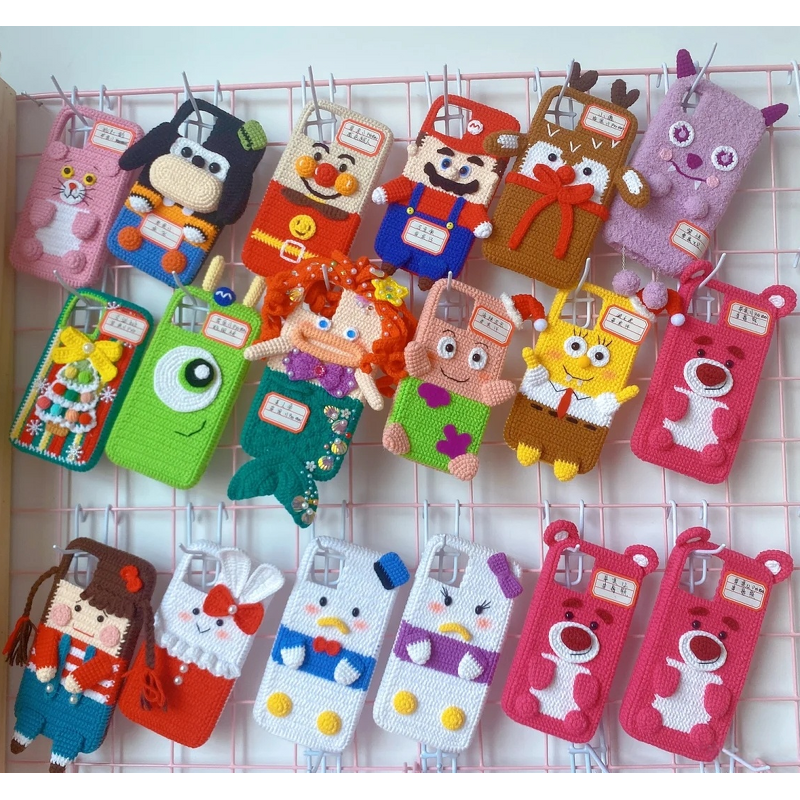 Crochet Decoration Manufacturer - OEM/ODM Custom Portable Mini Phone Decor