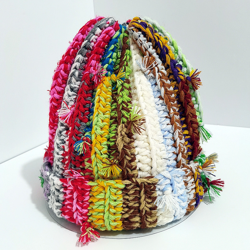 Knitted Hat Manufacturer - OEM/ODM Custom Unisex Tassel Crochet Winter Hat