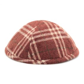 Kippa Manufacturer - OEM/ODM Custom Retro Red Pure Cotton Jewish