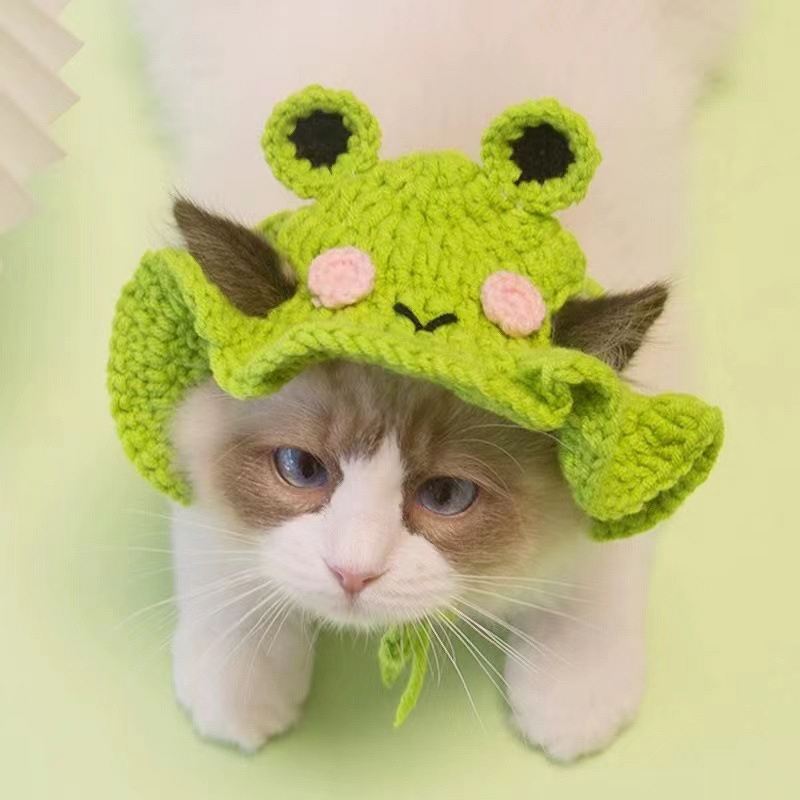 Pet Hat Manufacturer - OEM/ODM Custom Cute Crochet Handmade Cat Hat