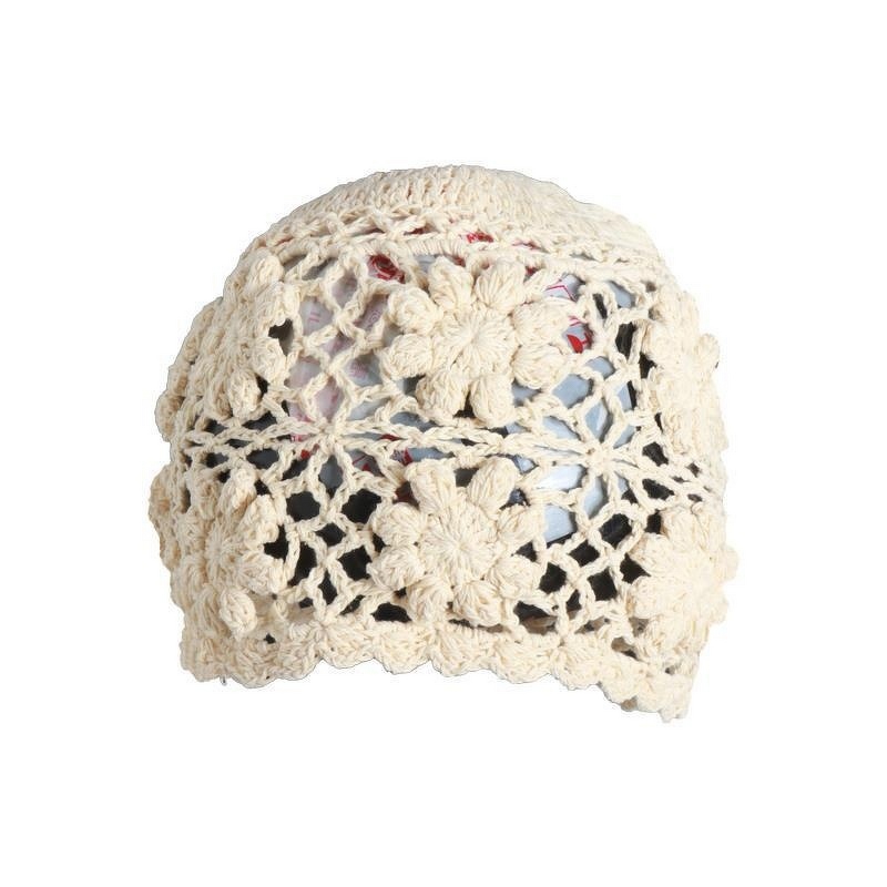 Headscarf Hat Manufacturer - OEM/ODM Custom Women's Retro Hollow Floral