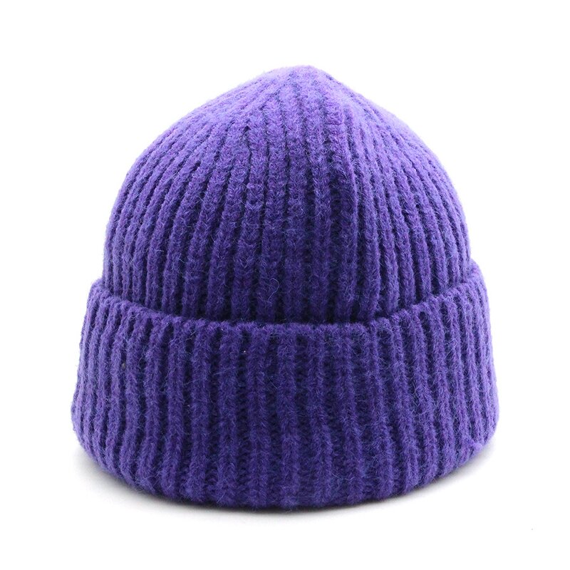 Knitted Hat Manufacturer - OEM/ODM Custom Solid Color Knitted Travel Hat