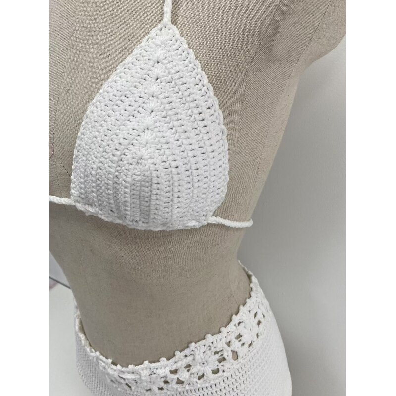 Bikini Top Manufacturer - OEM/ODM Custom Women's Hook Knitted Bikini