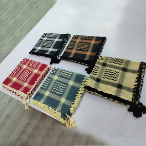 Scarf Manufacturer - OEM/ODM Custom Polyester Palestinian Kuffiyeh Wrap