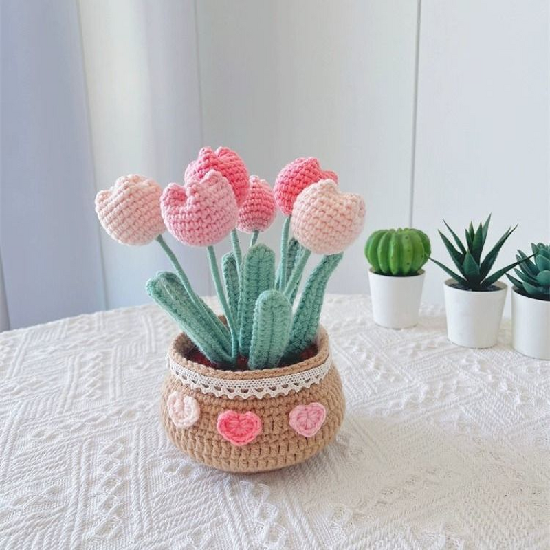 Crochet Kit Manufacturer - OEM/ODM Custom Immortal Flowers DIY Knitting