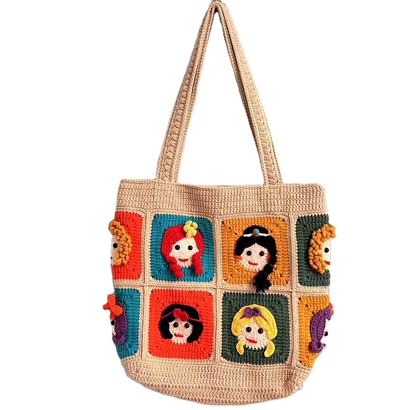 Tote Bag Manufacturer - OEM/ODM Custom Handmade Crochet Flower Embroidery