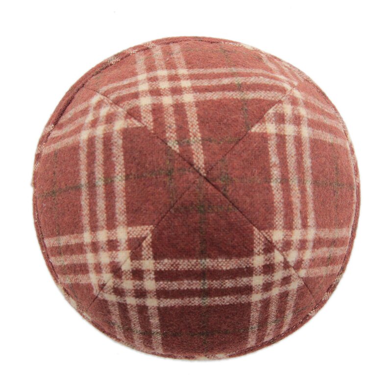 Kippa Manufacturer - OEM/ODM Custom Retro Red Pure Cotton Jewish