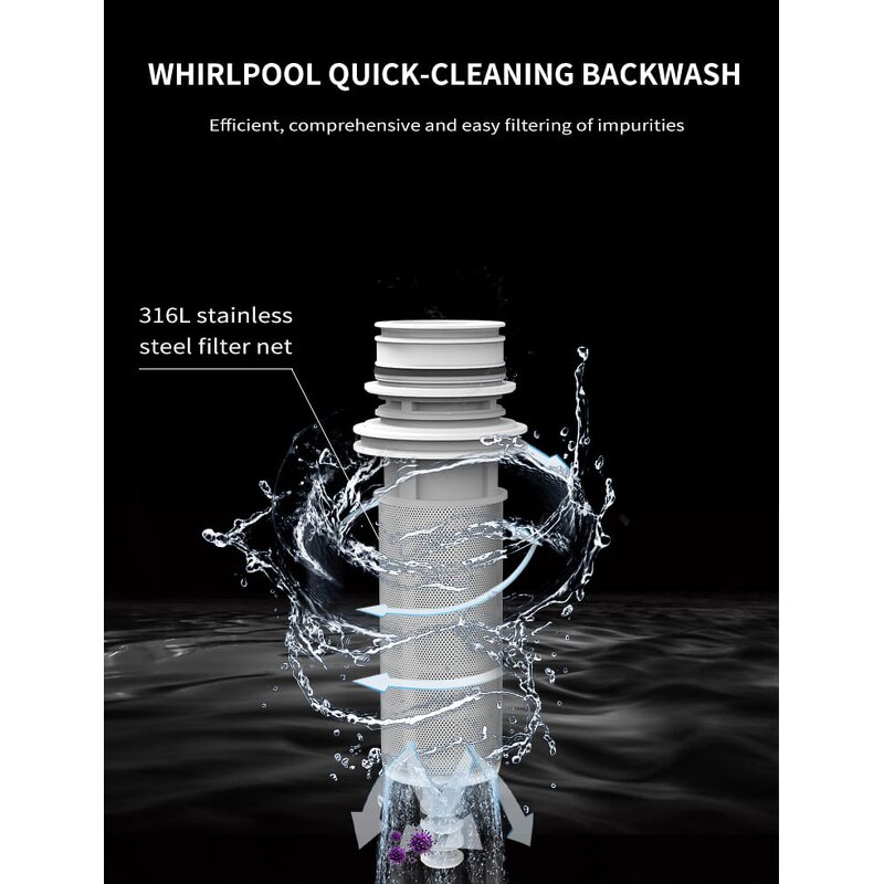 Water Prefilter Manufacturer - OEM/ODM Stainless Steel Self Cleaning Backwash