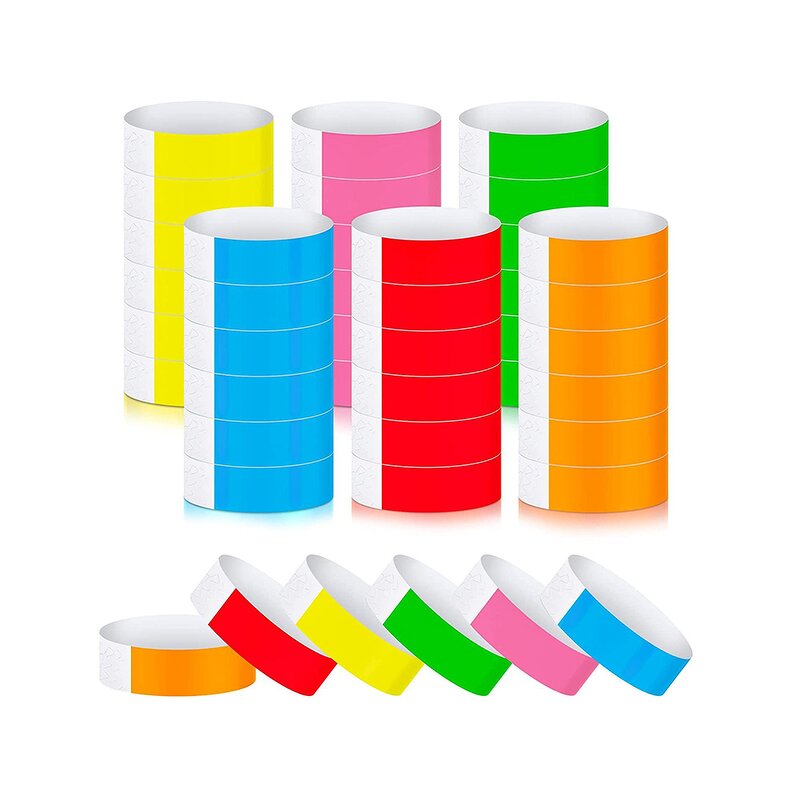 Tyvek Wristband Factory - Custom QR Code Event Bracelets