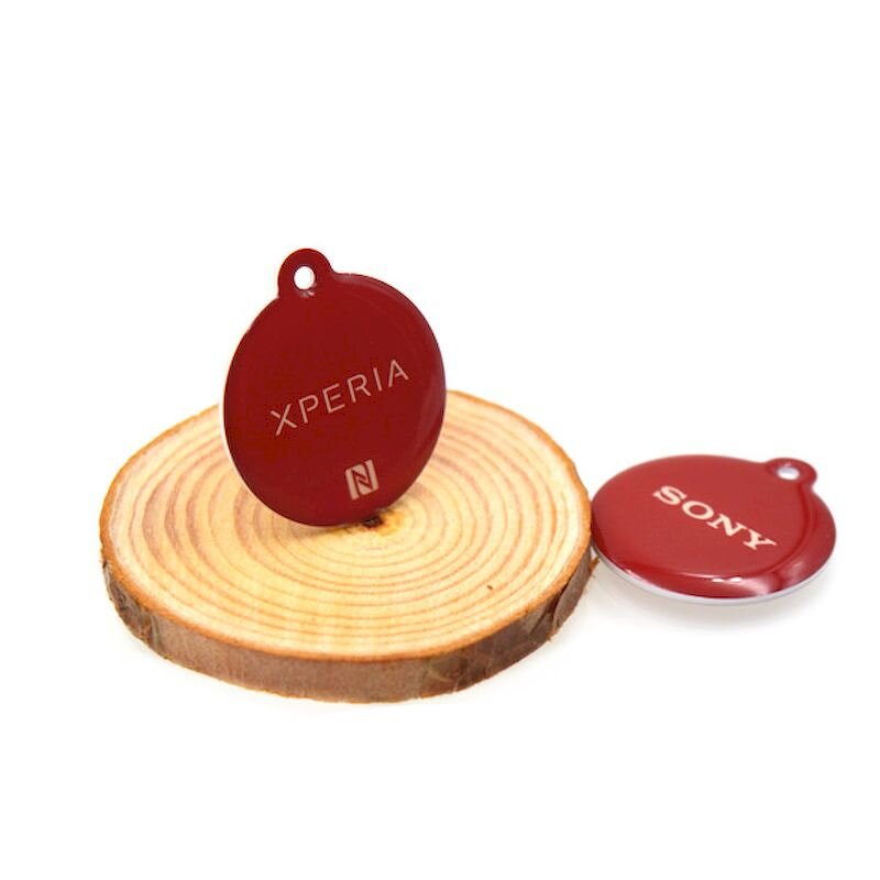 NFC Keyfob Supplier - Unique QR Code Epoxy Card Sticker