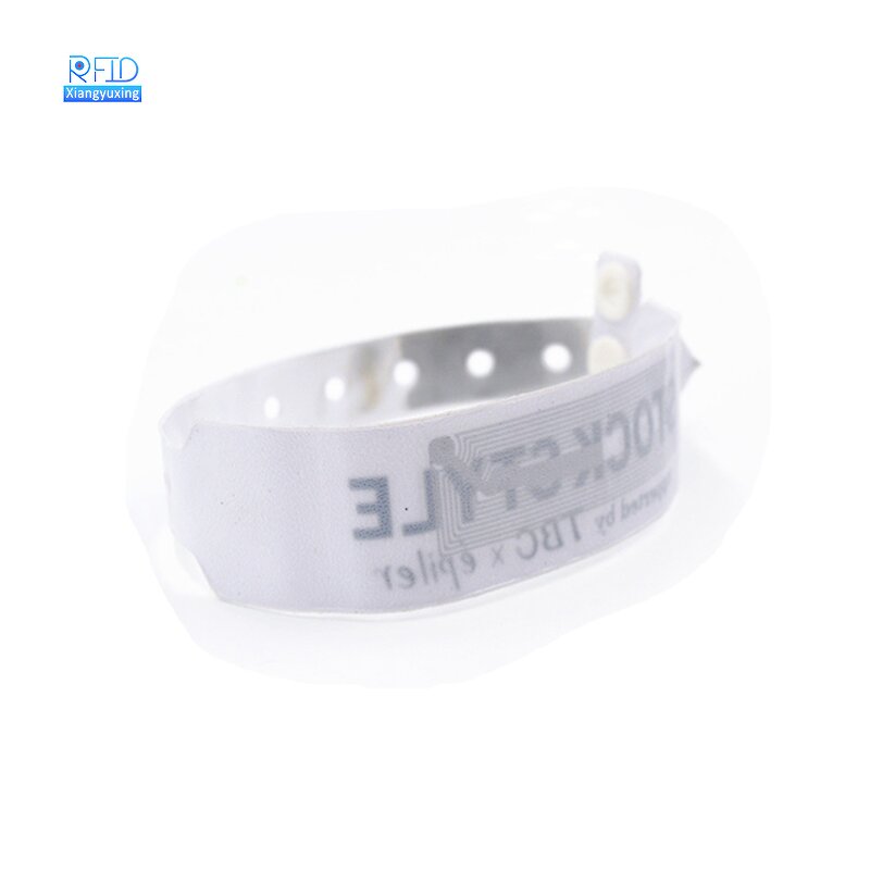 Medical RFID Wristband Manufacturer - Soft PVC Vinyl Snap Band
