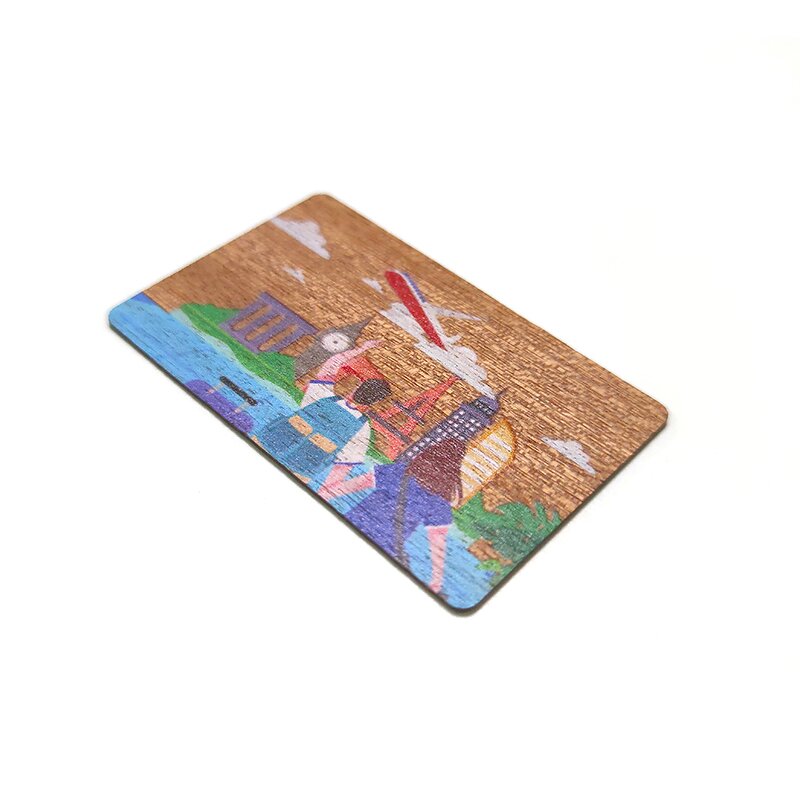 Wooden RFID Card Supplier - Bamboo NFC Hotel Key Card