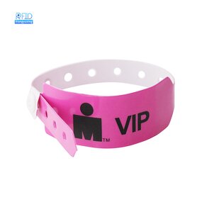 Medical RFID Wristband Manufacturer - Soft PVC Vinyl Snap Band