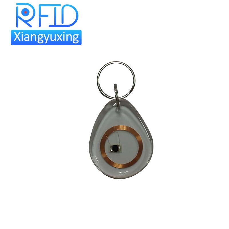 RFID Key Tag Manufacturer - T5577 EM4305 Epoxy Keychain
