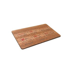 Wooden RFID Card Supplier - Bamboo NFC Hotel Key Card
