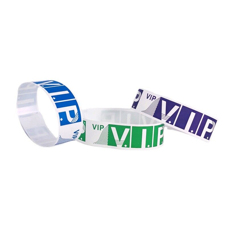 Tyvek Wristband Manufacturer - Adult Custom Color Party Band
