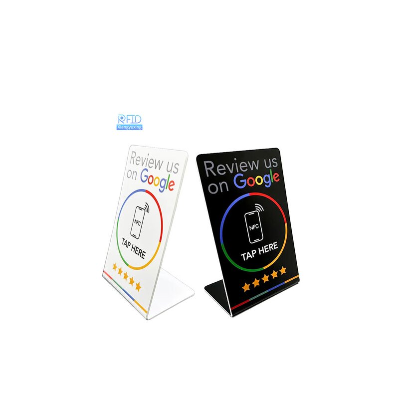 NFC Stand Card Supplier - Customized Design PVC Google Review