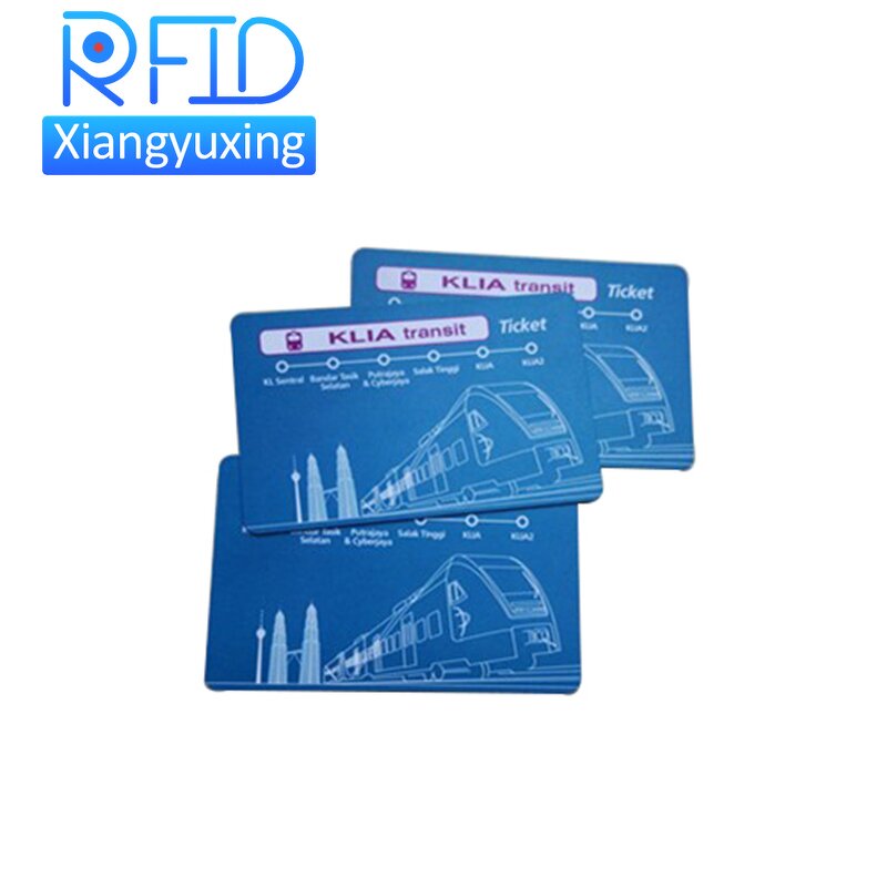 NFC Ticket Card Supplier - Credit Card Size Magnetic Stripe